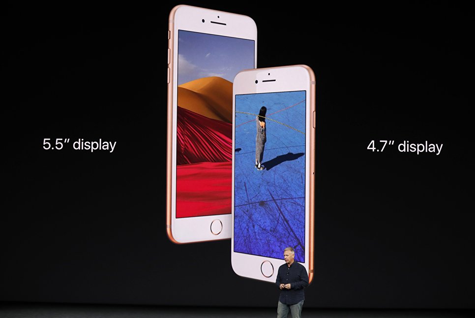 iPhone 8 и iPhone 8 Plus-размер экрана